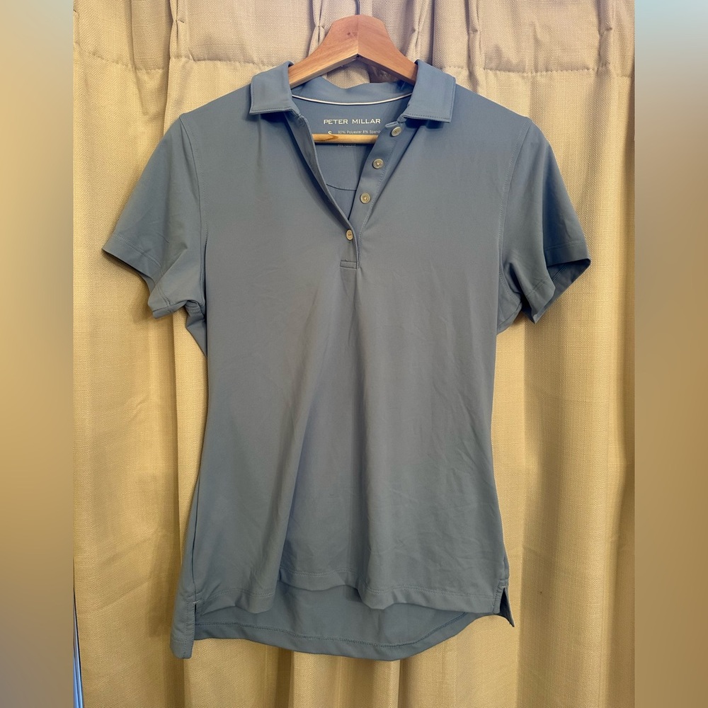 Peter Millar Slate Blue Polo Shirt for Men